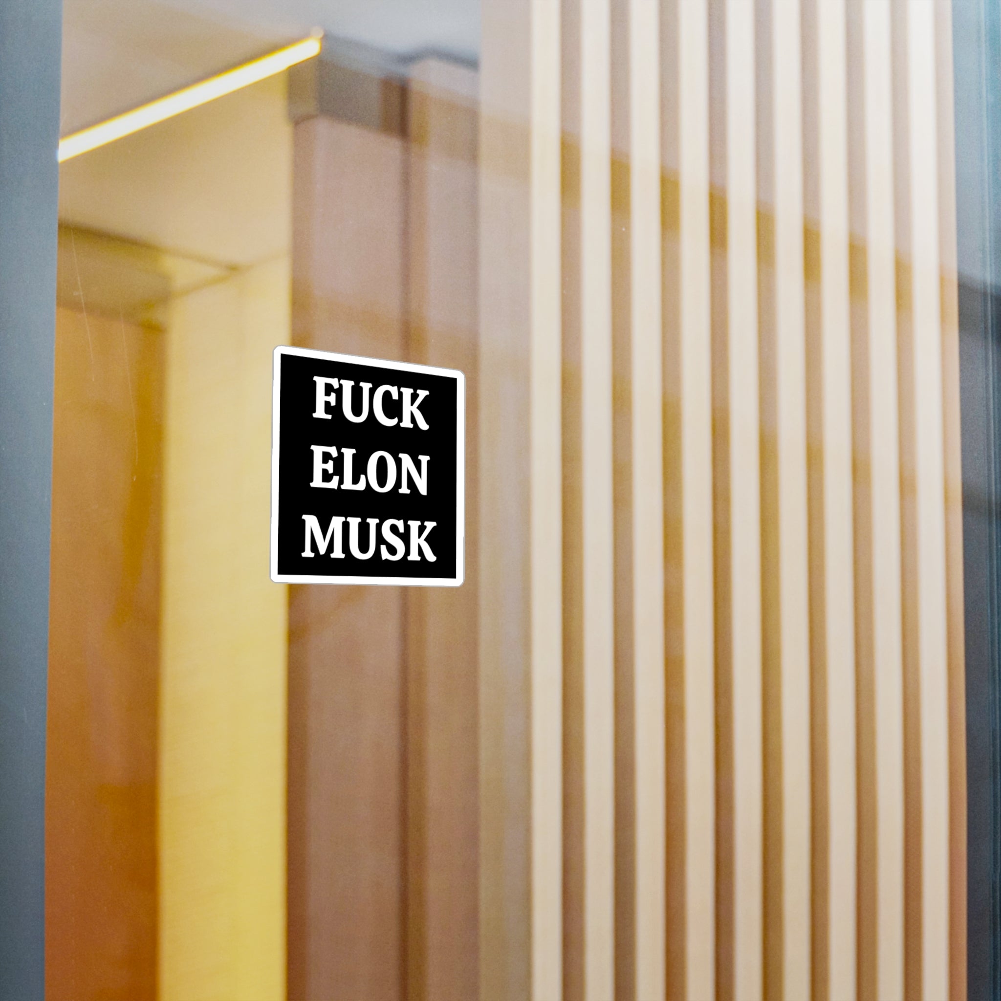 Fuck Elon Musk - Decal