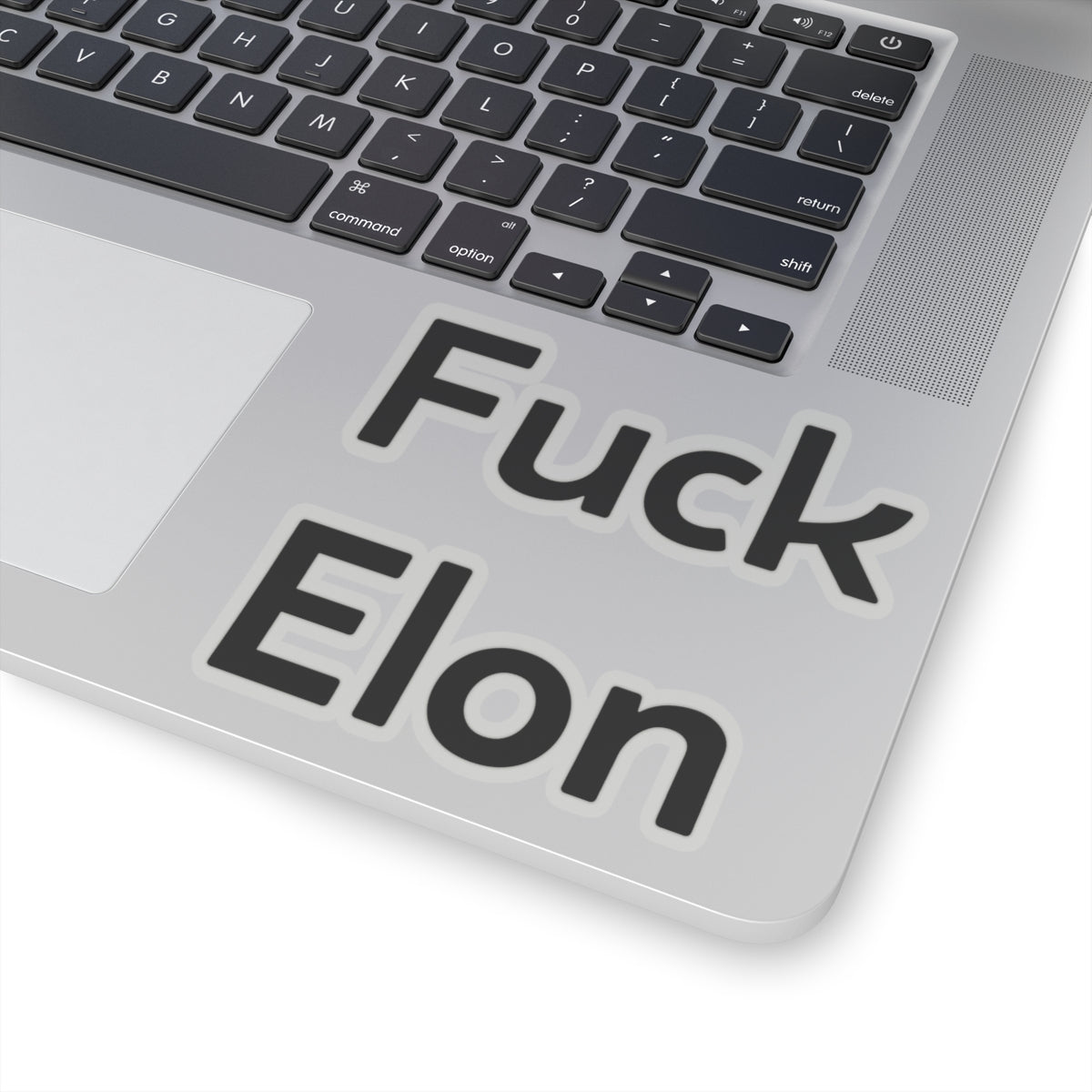 Humorous 'Fuck Elon' Kiss-Cut Stickers for Bold Statements