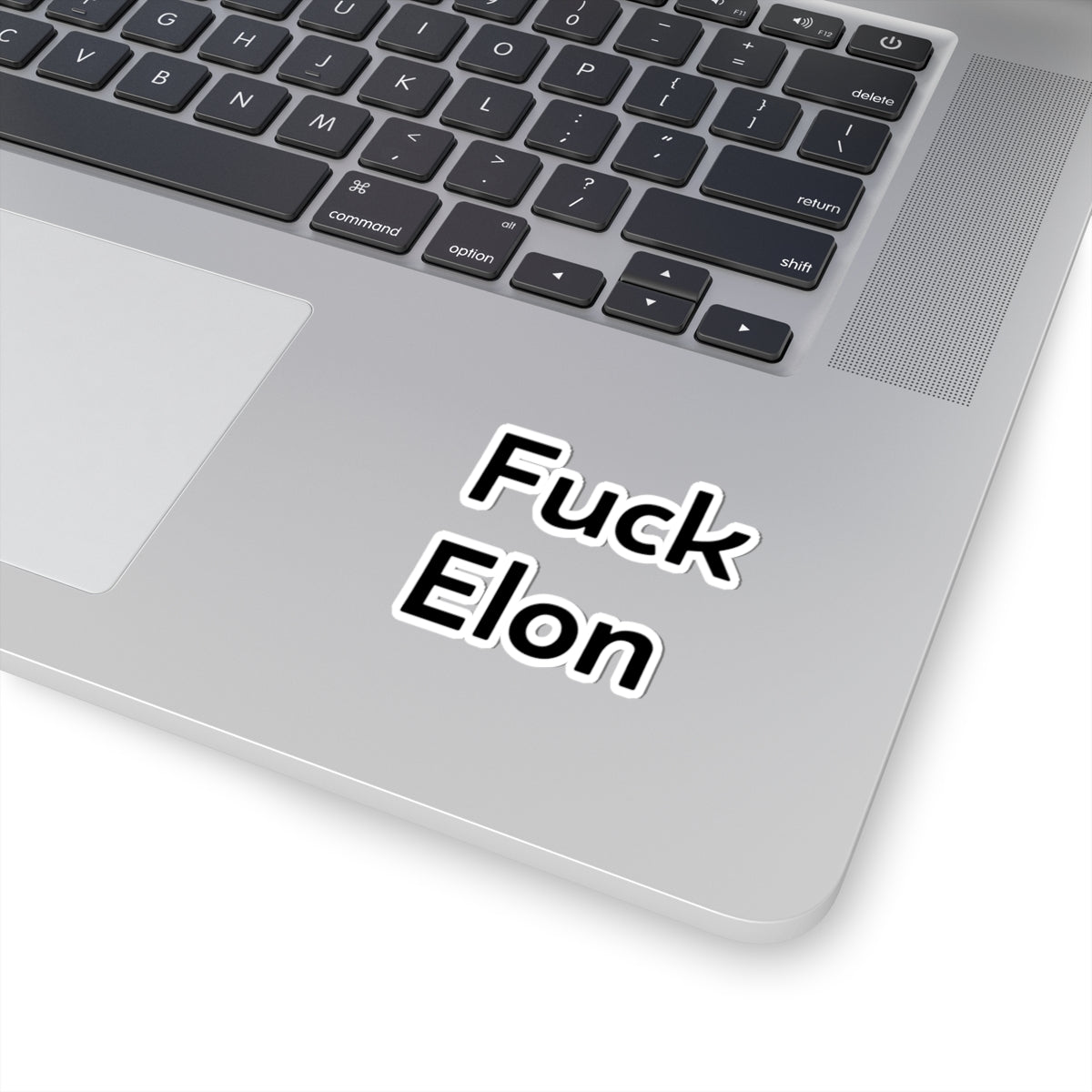Humorous 'Fuck Elon' Kiss-Cut Stickers for Bold Statements