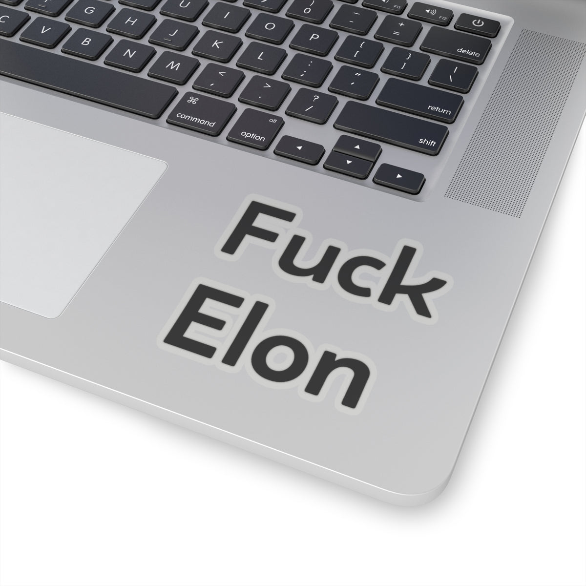 Humorous 'Fuck Elon' Kiss-Cut Stickers for Bold Statements