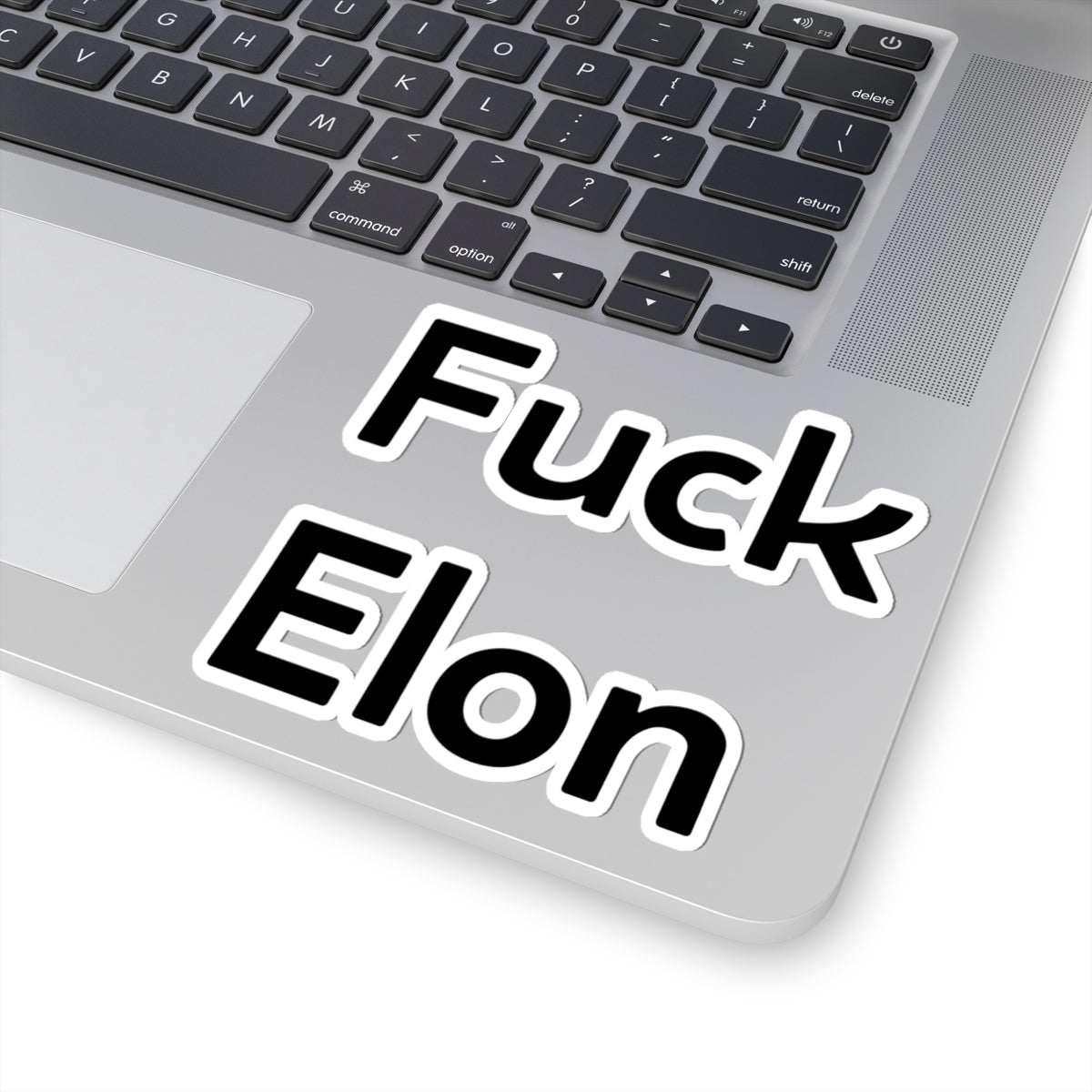 Humorous 'Fuck Elon' Kiss-Cut Stickers for Bold Statements