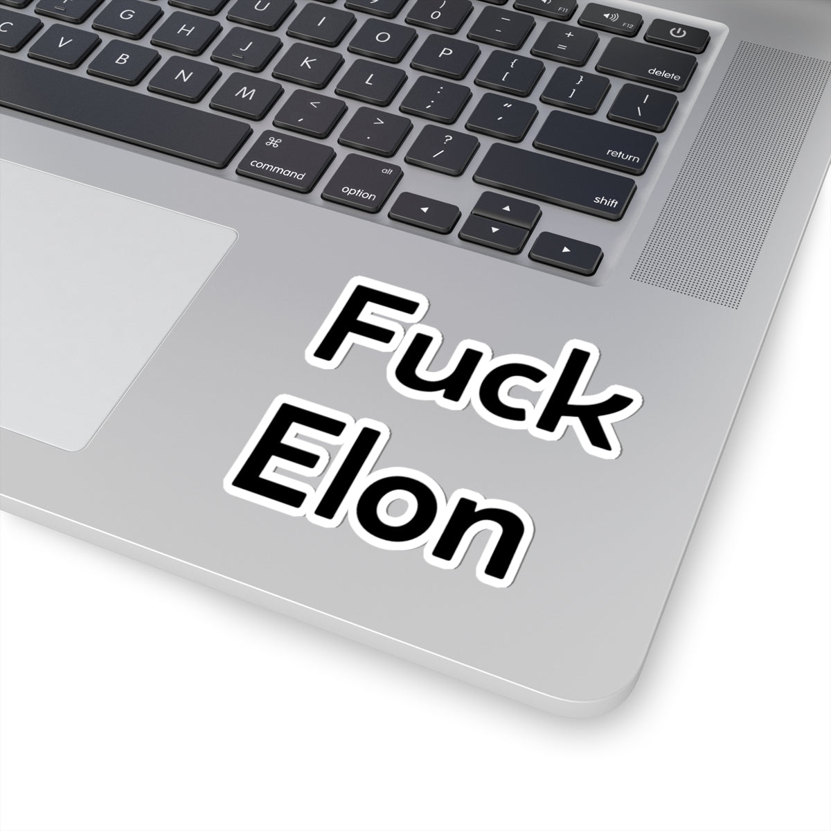 Humorous 'Fuck Elon' Kiss-Cut Stickers for Bold Statements