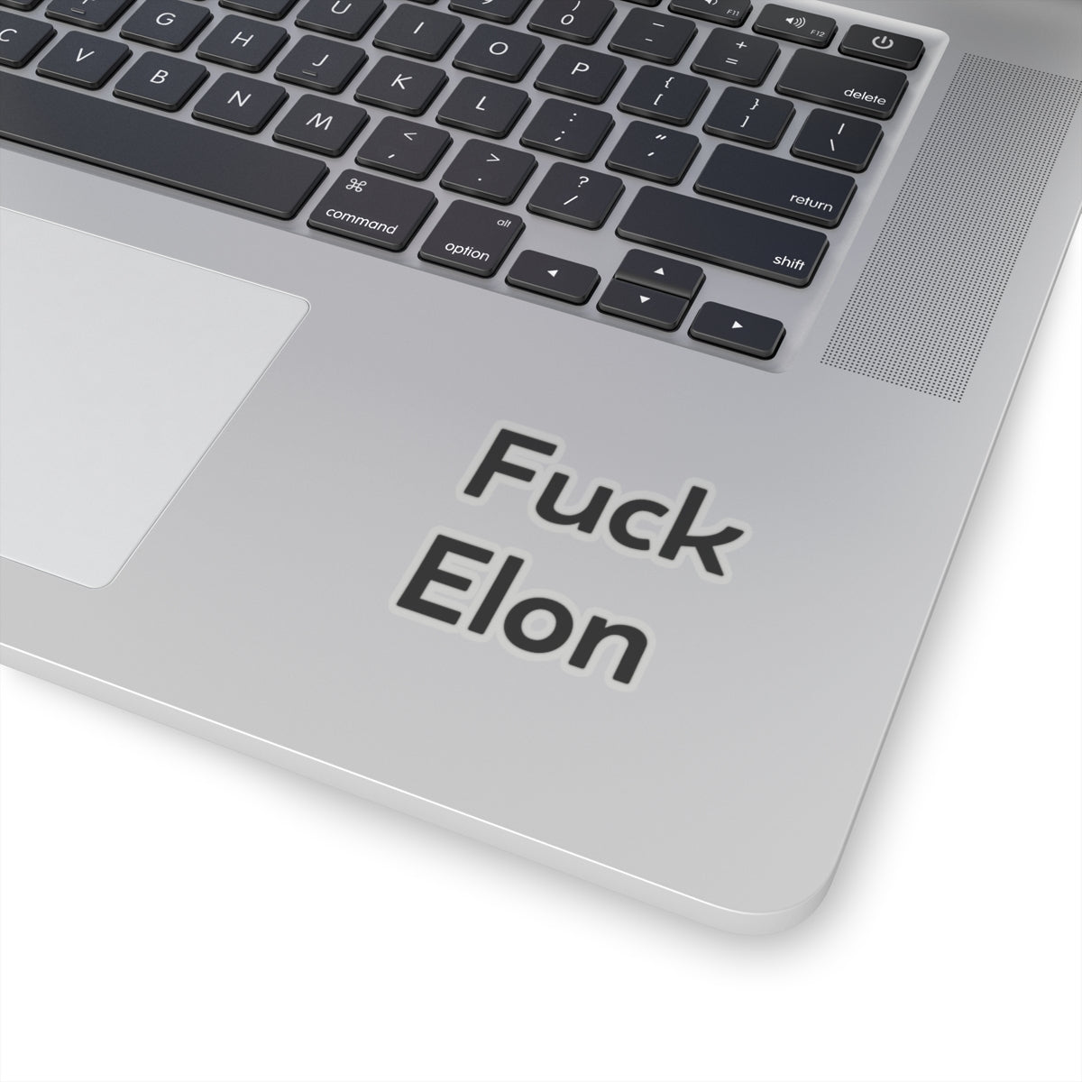 Humorous 'Fuck Elon' Kiss-Cut Stickers for Bold Statements