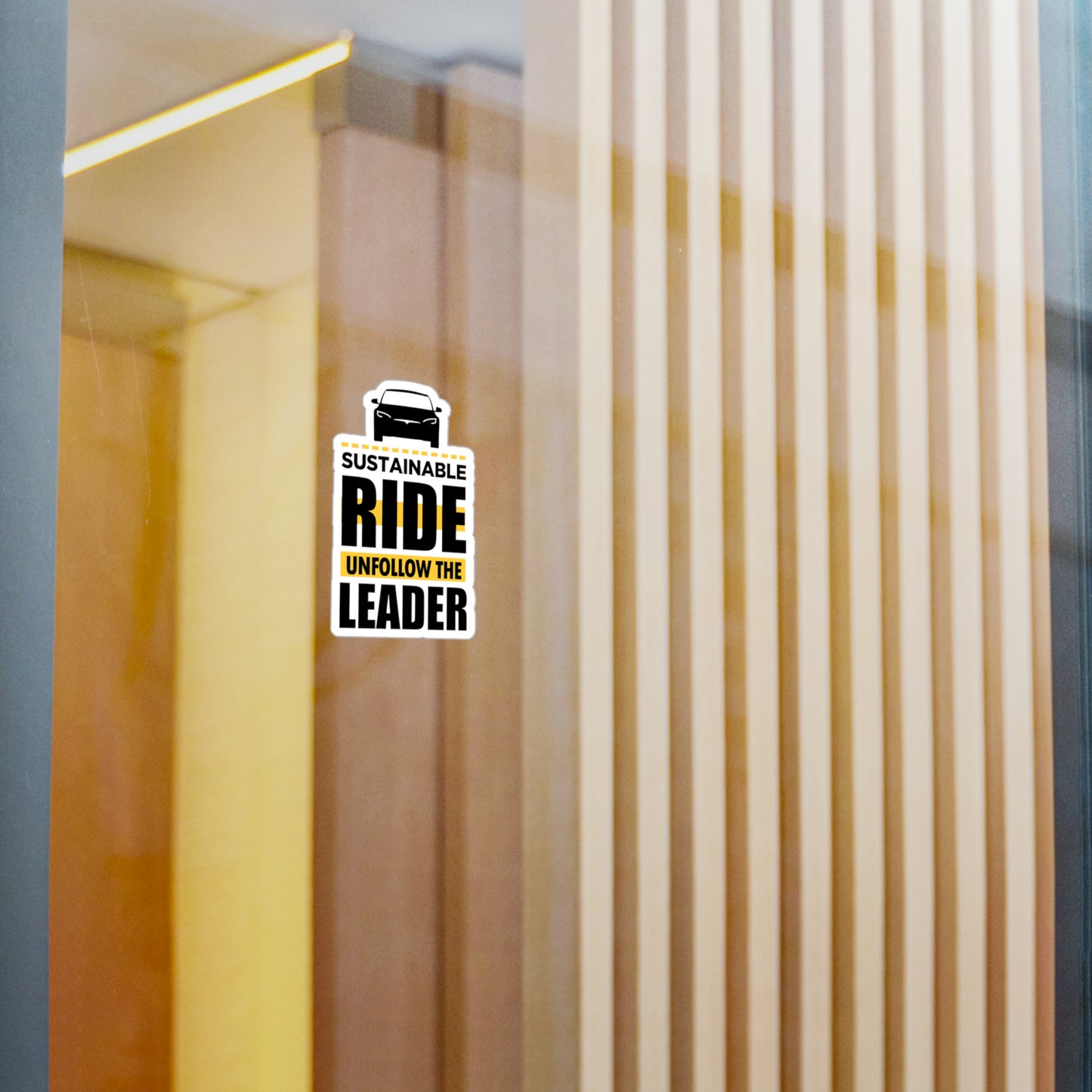 Sustainable Ride - Sticker