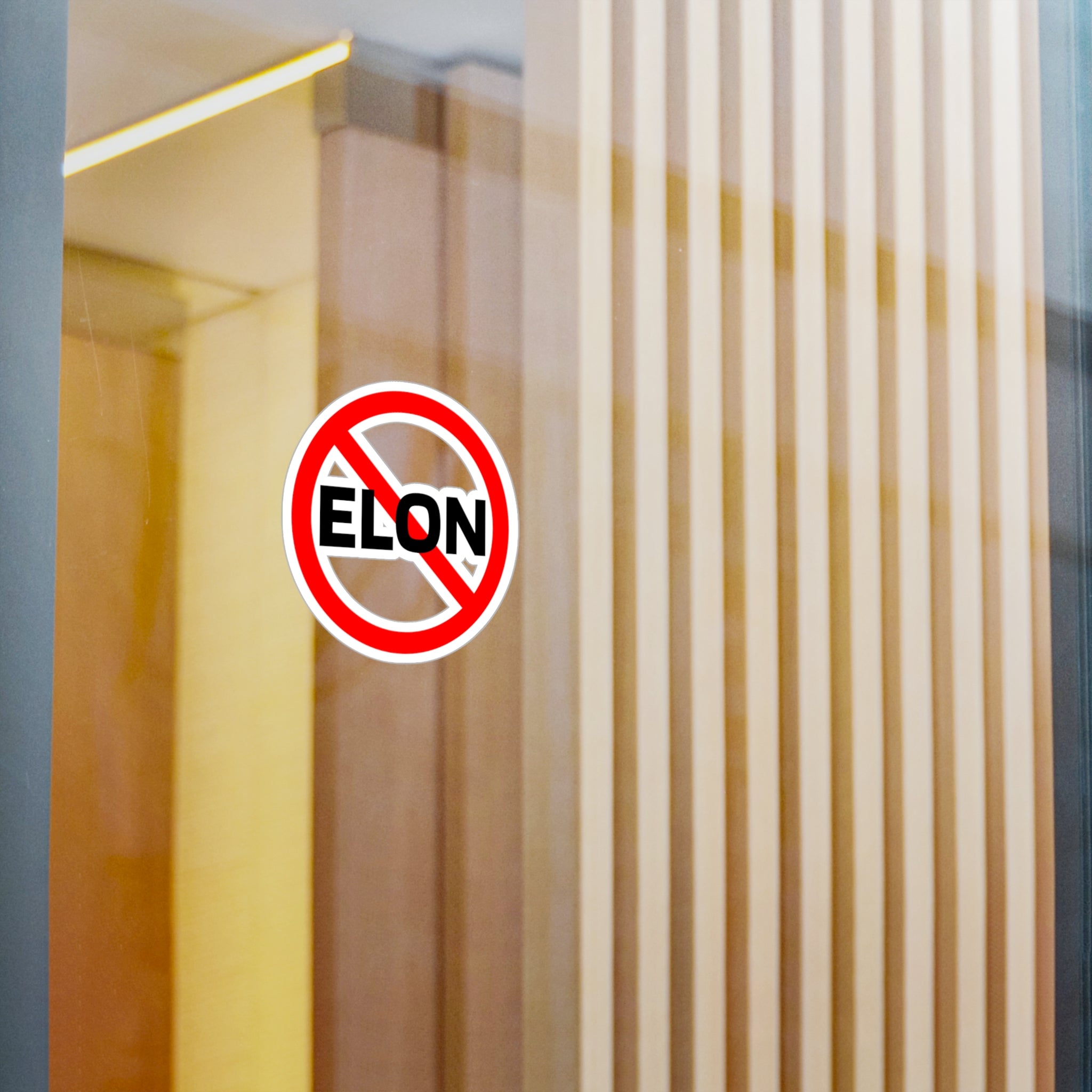 Anti Elon - Vinyl Decal