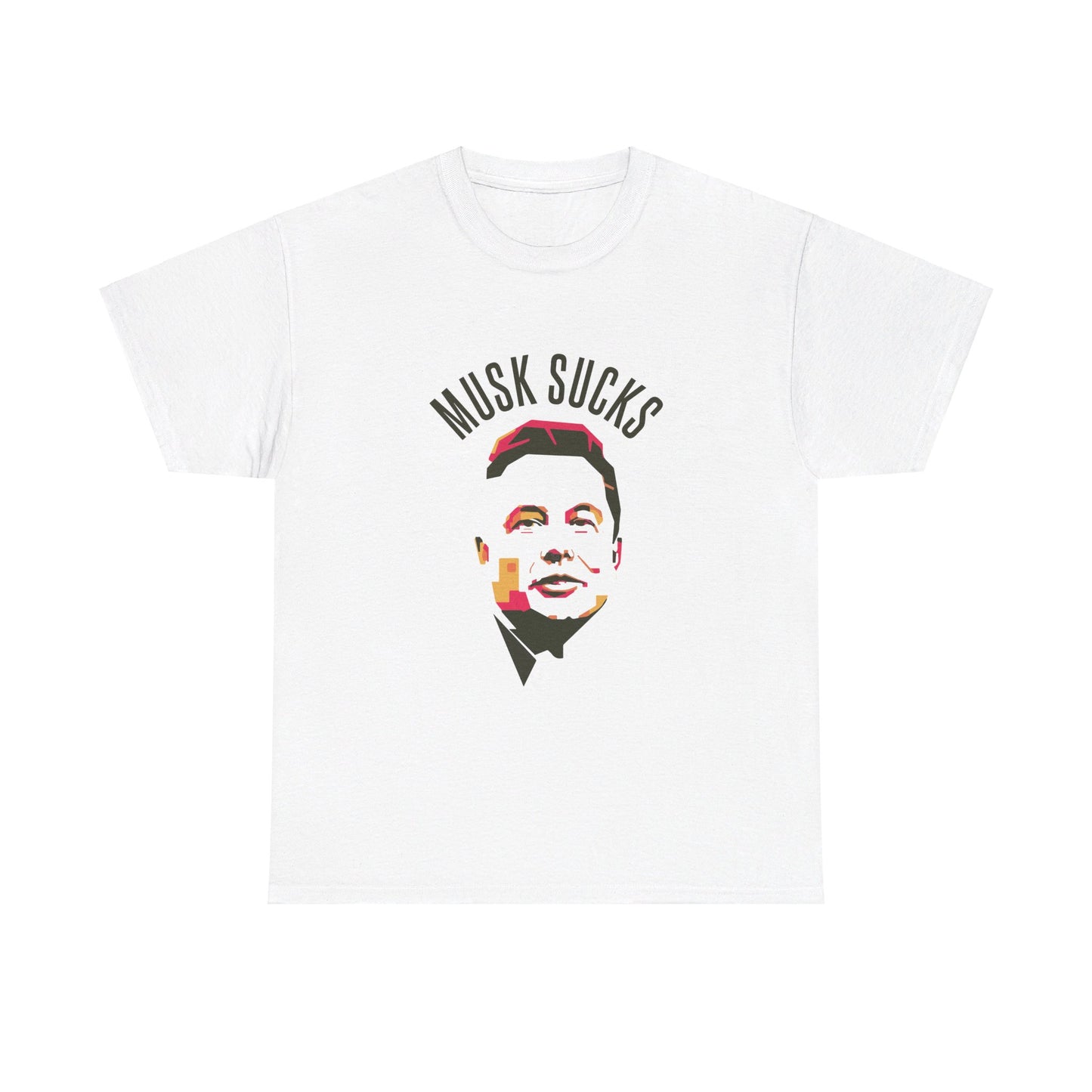 Elon Musk Sucks Portrait T-Shirt