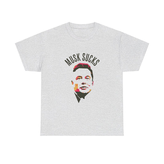 Elon Musk Sucks Portrait T-Shirt